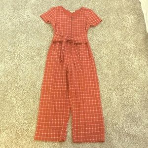Rust Red Romper!